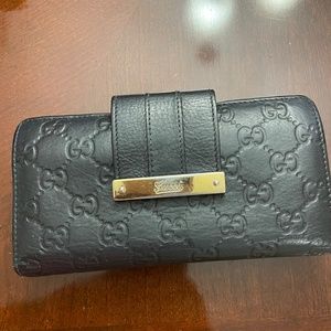 Gucci GG Guccisima Black Wallet